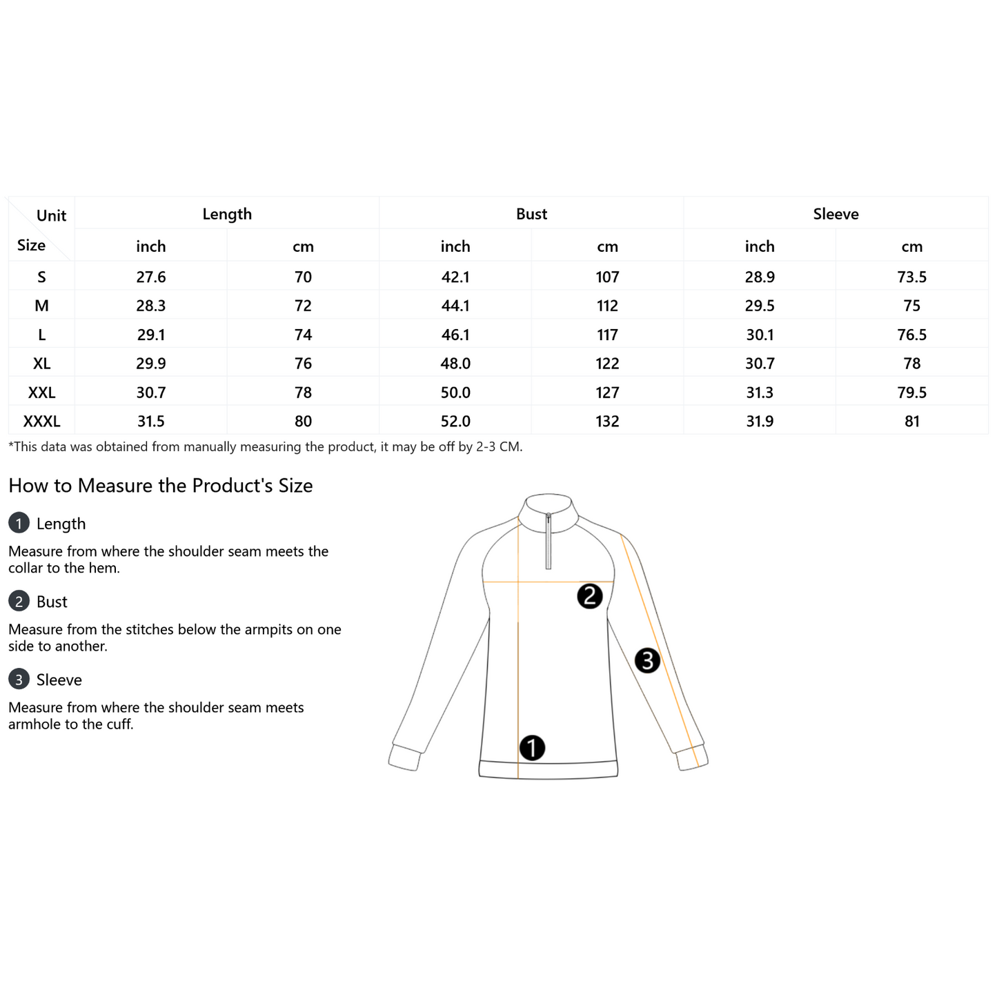 Front Design Simple Print Men's Fleece Stand-Up Collar Sweatshirt
