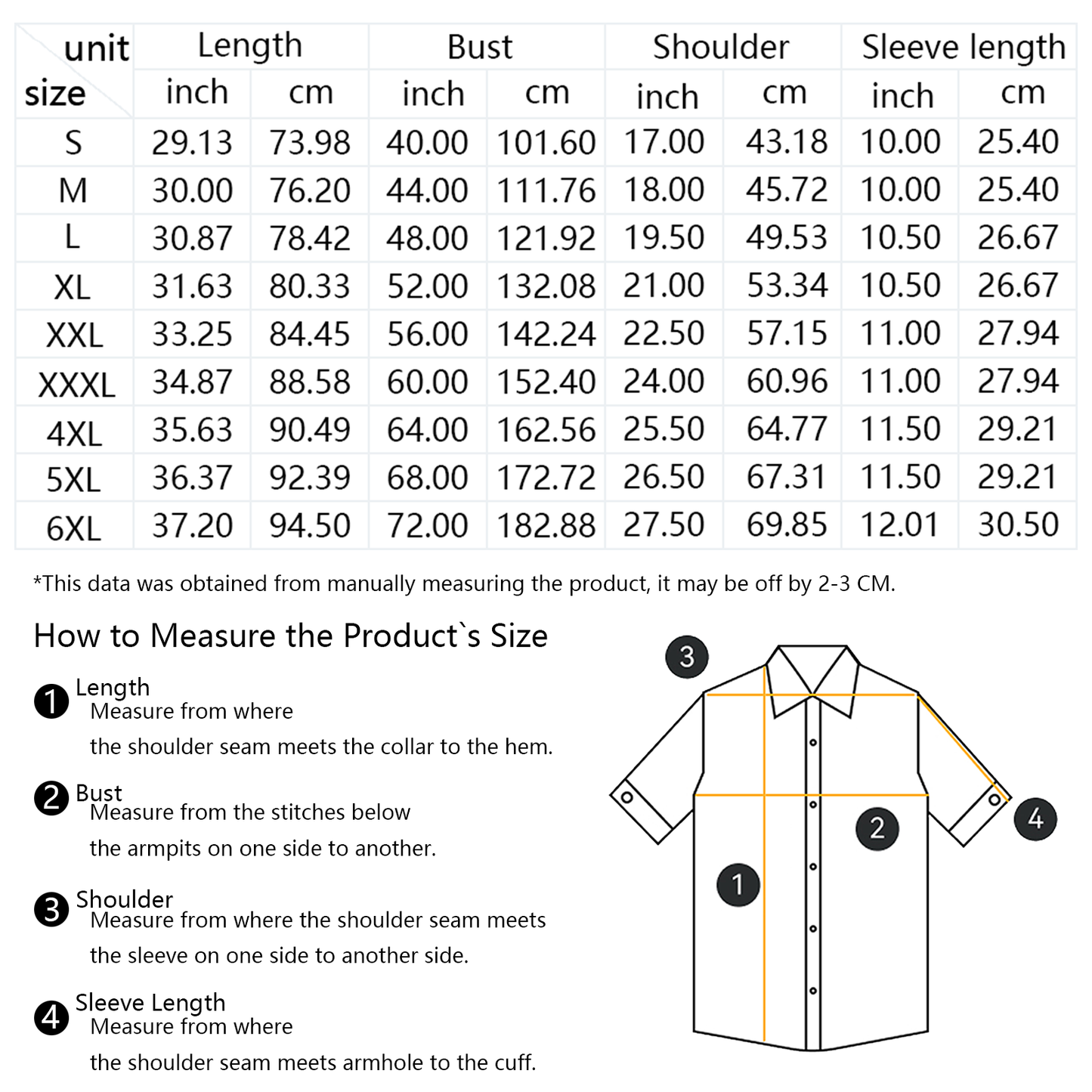 Chemise homme  manches courtes, fermeture boutonnée