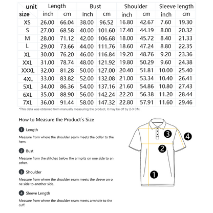 All-Over Print Men's Polo Shirt Separate Lapel Design-High Elasticity Yarn 230 GSM