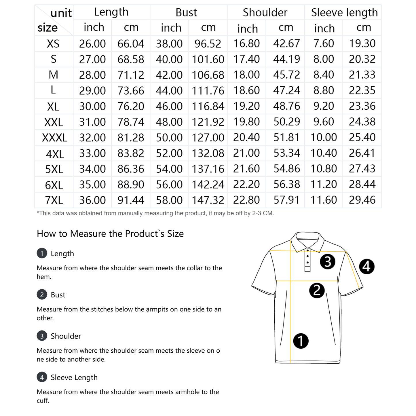 All-Over Print Men's Polo Shirt Separate Lapel Design-High Elasticity Yarn 230 GSM