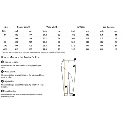 Pantalon de jogging pour homme DTF 3 Sides Design, entrejambe basse, devant incurvé